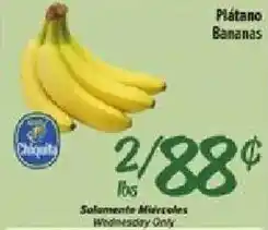 Fiesta Mart Plátano Bananas offer