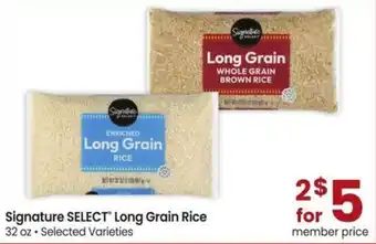 Signature Select Long Grain Rice