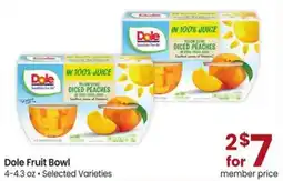 Safeway Dole Fruit Bowl offer