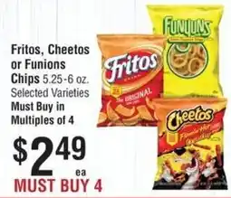 Smart & Final Fritos, Cheetos or Funions Chips offer