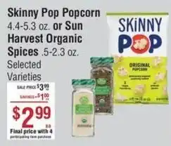 Smart & Final Skinny Pop Popcorn offer