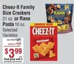 Smart & Final Cheez-It Family Size Crackers offer