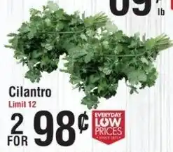 Smart & Final Cilantro offer