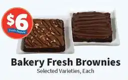 Food City Bakery Fresh Brownies offer