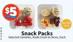 Food City Snack Packs offer