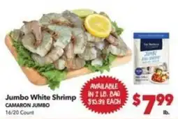 Vallarta Supermarkets Jumbo White Shrimp offer