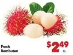 Vallarta Supermarkets Fresh Rambutan offer