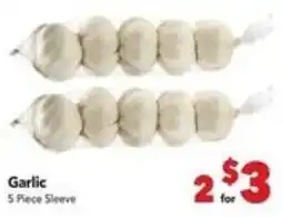 Vallarta Supermarkets Garlic offer