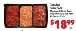 Vallarta Supermarkets Taquiza Taco Pack offer