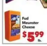 Vallarta Supermarkets Fud Meunster Cheese offer