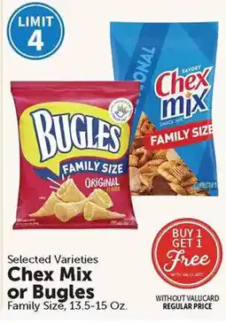 Food City Chex Mix or Bugles offer