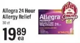 Lowes Foods Allegra 24 Hour Allergy Relief offer