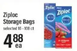 Lowes Foods Ziploc storage bags offer