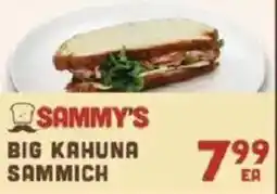 Lowes Foods Sammy's Big Kahuna Sammich offer