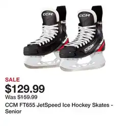 Dick's Sporting Goods CCM FT655 JetSpeed Ice Hockey Skates - Senior offer