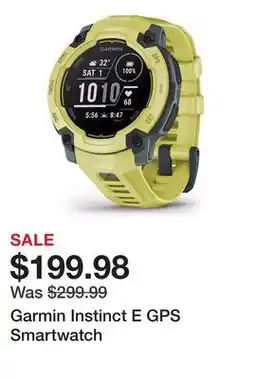 Dick's Sporting Goods Garmin Instinct E GPS Smartwatch offer