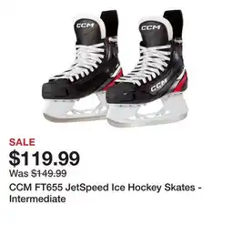 Dick's Sporting Goods CCM FT655 JetSpeed Ice Hockey Skates - Intermediate offer
