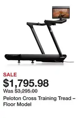 Dick's Sporting Goods Peloton Cross Training Tread – Floor Model offer