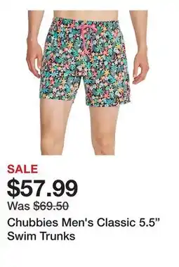 Dick's Sporting Goods Chubbies Men's Classic 5.5 Swim Trunks offer