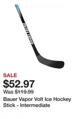 Dick's Sporting Goods Bauer Vapor Volt Ice Hockey Stick - Intermediate offer
