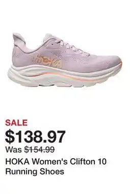 Dick's Sporting Goods HOKA Women's Clifton 10 Running Shoes offer