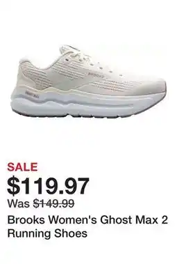 Dick's Sporting Goods Brooks Women's Ghost Max 2 Running Shoes offer
