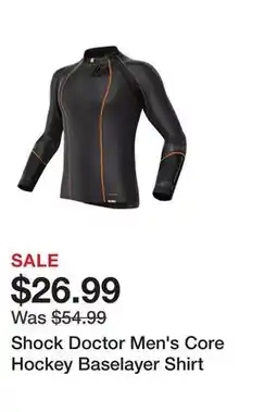 Dick's Sporting Goods Shock Doctor Men's Core Hockey Baselayer Shirt offer