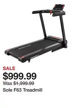 Dick's Sporting Goods Sole F63 Treadmill offer