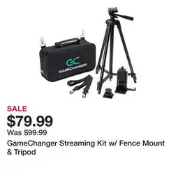 Dick's Sporting Goods GameChanger Streaming Kit w/ Fence Mount & Tripod offer