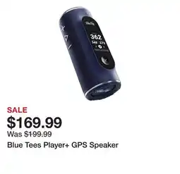 Dick's Sporting Goods Blue Tees Player+ GPS Speaker offer