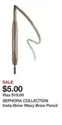Kohl's SEPHORA COLLECTION Insta-Brow Waxy Brow Pencil offer