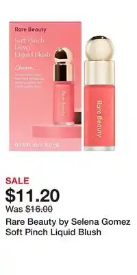 Kohl's Rare Beauty by Selena Gomez Soft Pinch Liquid Blush offer