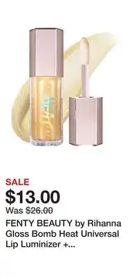 Kohl's FENTY BEAUTY by Rihanna Gloss Bomb Heat Universal Lip Luminizer + Plumper offer