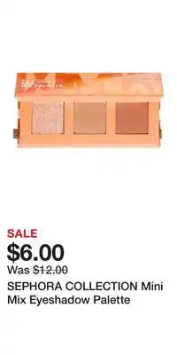 Kohl's SEPHORA COLLECTION Mini Mix Eyeshadow Palette offer