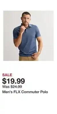 Kohl's Men's FLX Commuter Polo offer