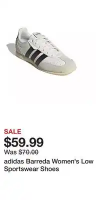 Kohl's adidas Barreda Women's Low Sportswear Shoes offer