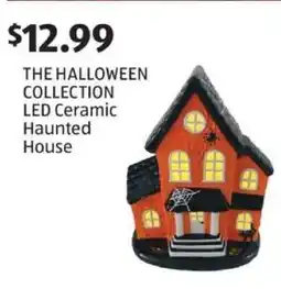 Aldi THE HALLOWEEN COLLECTION LED Ceramic Haunted House offer