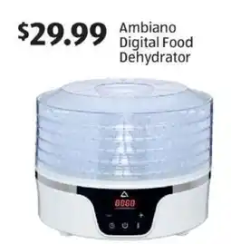 Aldi Ambiano Digital Food Dehydrator offer