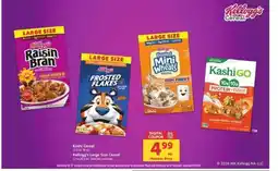 Safeway Kellogg's Cereal offer