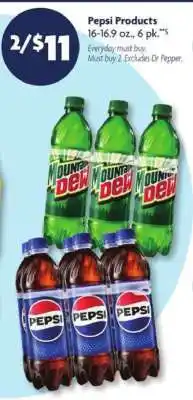 Family Dollar Pepsi Products offer