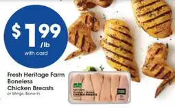 Pick'n Save Fresh Heritage Farm Boneless Chicken Breasts offer