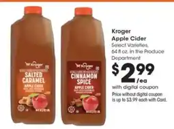 Pick'n Save Kroger Apple Cider offer