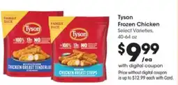 Pick'n Save Tyson Frozen Chicken offer