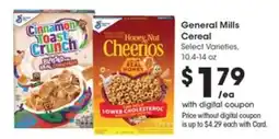 Pick'n Save General Mills Cereal offer