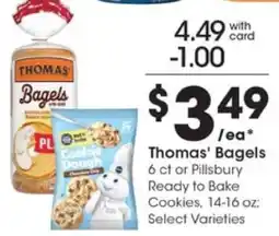 Pick'n Save Thomas' Bagels offer