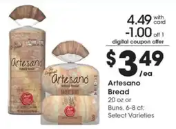 Pick'n Save Artesano Bread offer