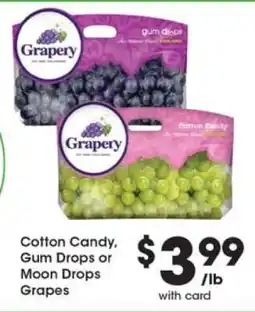Pick'n Save Cotton Candy, Gum Drops or Moon Drops Grapes offer