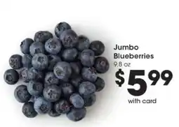 Pick'n Save Jumbo Blueberries offer
