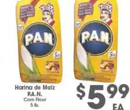 Arteagas Food Center Harina de Maiz P.A.N. Com Flour offer