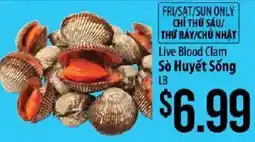Hmart Live Blood Clam offer